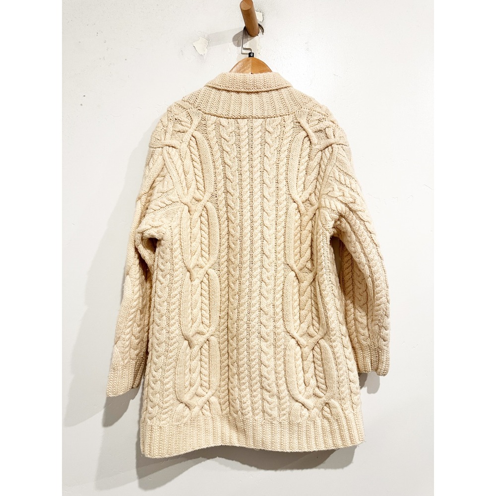 Ralph Lauren Cream Cable Knit Cardigan - Small Fisherman Core/Old Money/Coastal - Picture 2 of 9